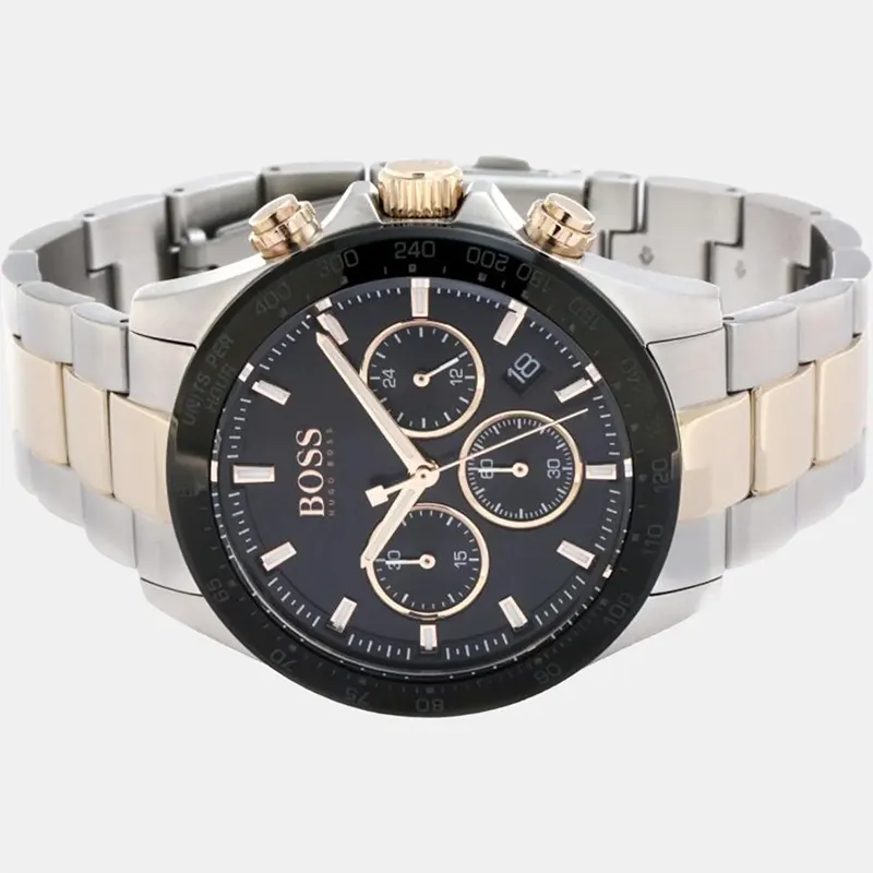 Hugo Boss Hero Series Chronograph Black Dial Men’s Watch- 1513757